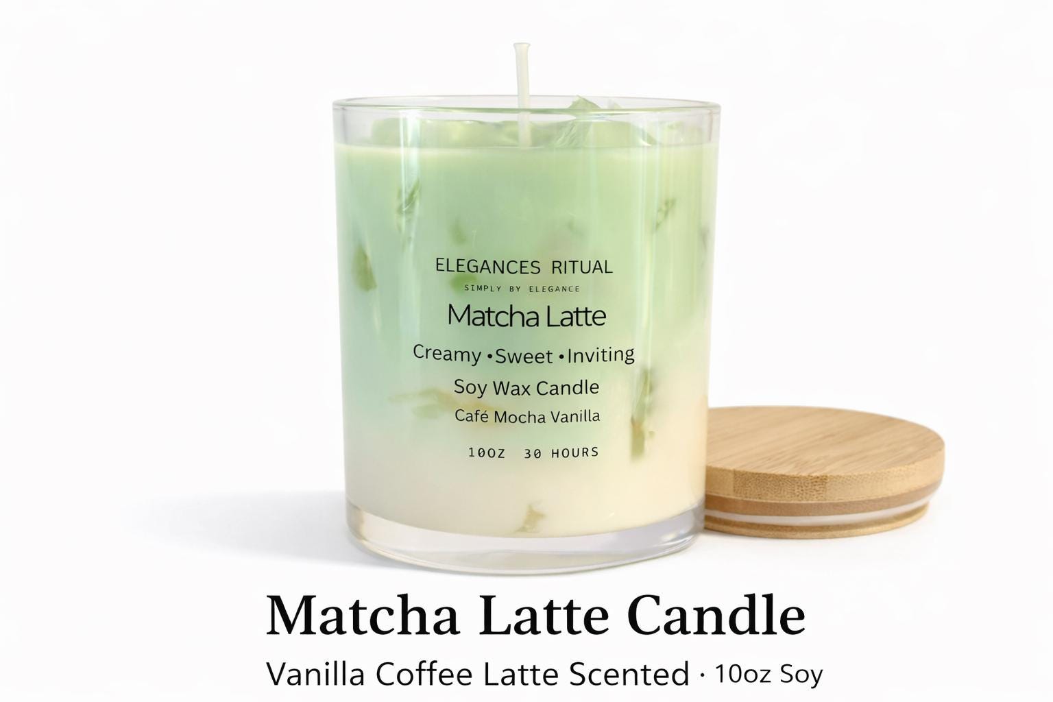 Iced Matcha Latte Candle