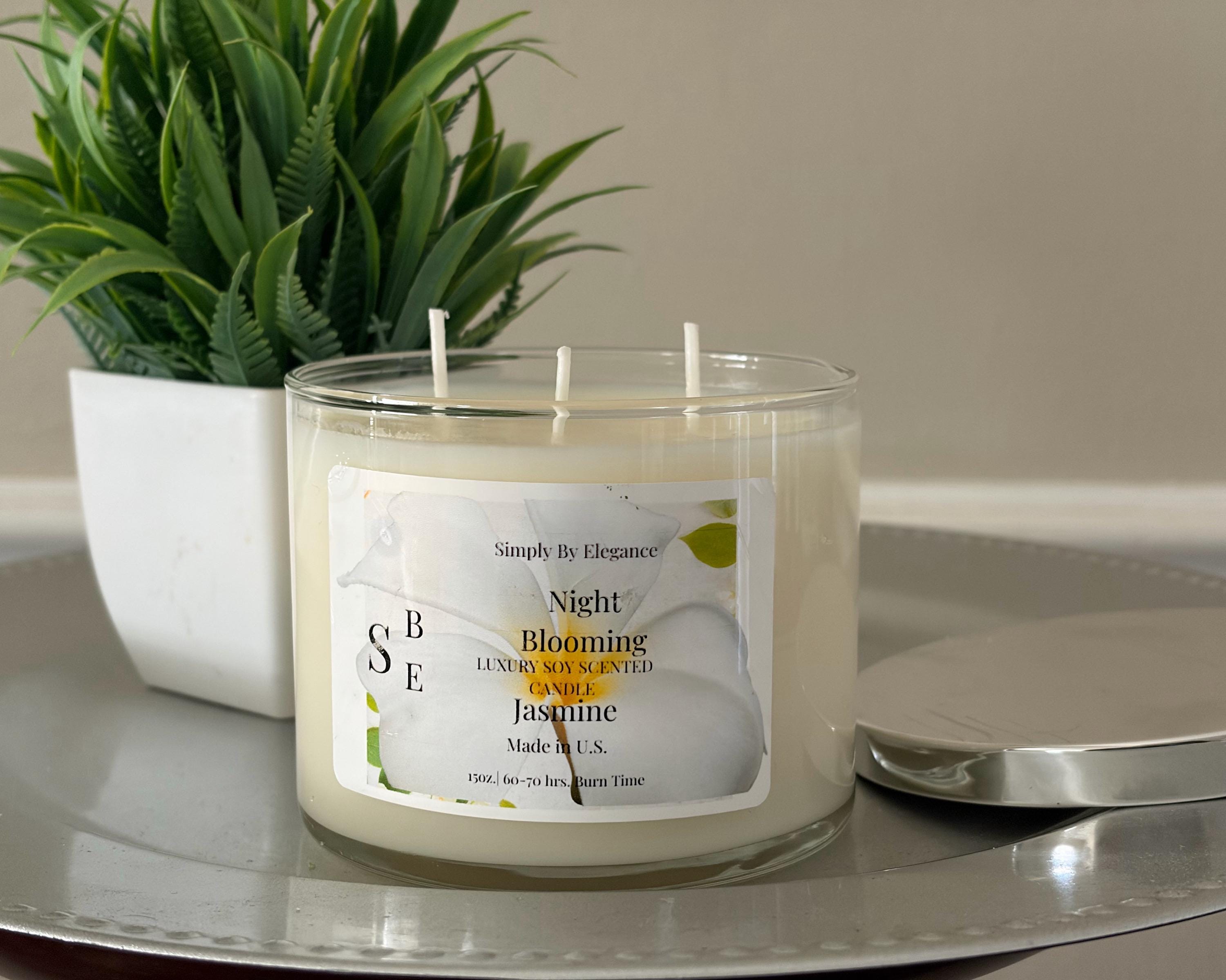 Night Blooming Jasmine Soy Candle • Sage Smudge Kit