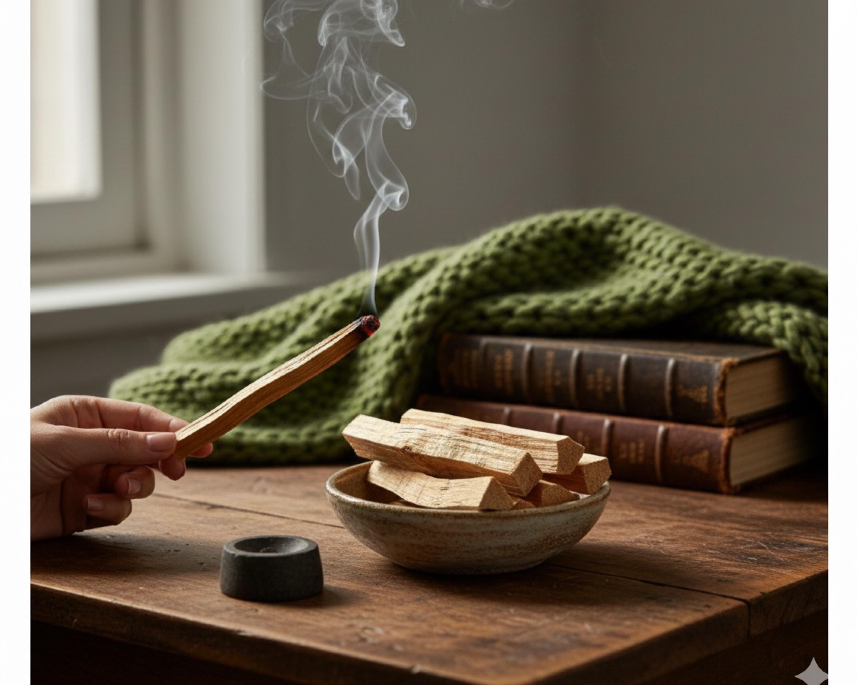 Natural Palo Santo Sticks • Energy Cleansing Incense