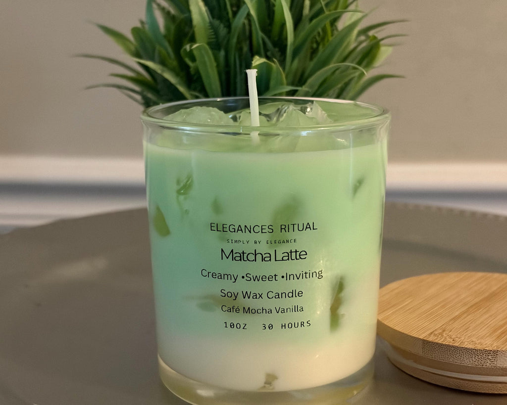 Iced Matcha Latte Candle
