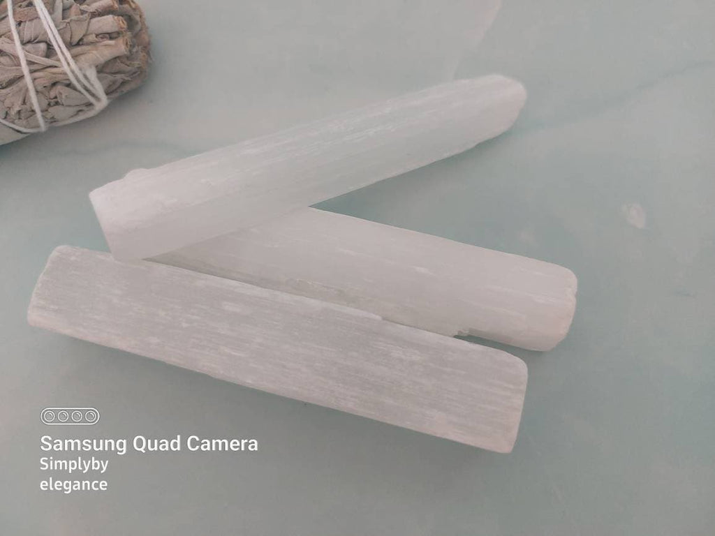 Selenite Wand Set (3 Piece)