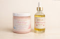 Pink Sugar Body Care Set – Whipped Scrub + Glow Body Oil