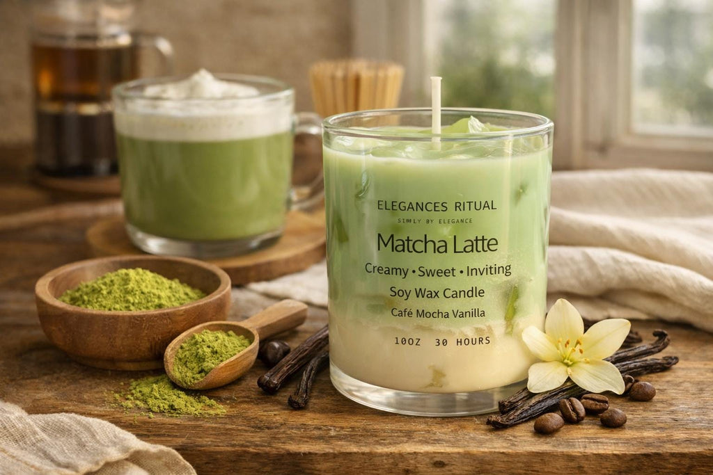 Iced Matcha Latte Candle