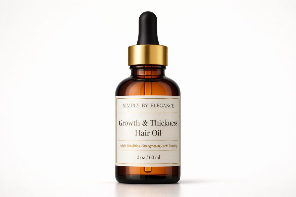 Growth & Thickness Hair Oil — Herbal‑Infused | Strengthening | Anti‑Shedding