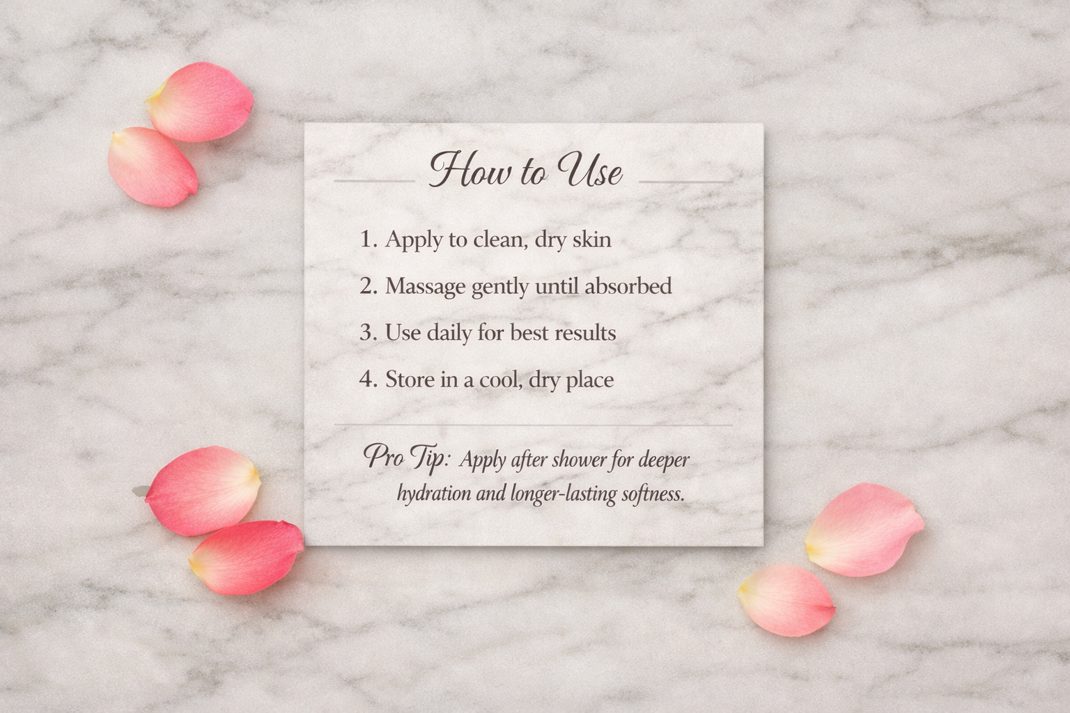 Lightweight Moisturizing Body Oil for Soft, Glowing Skin