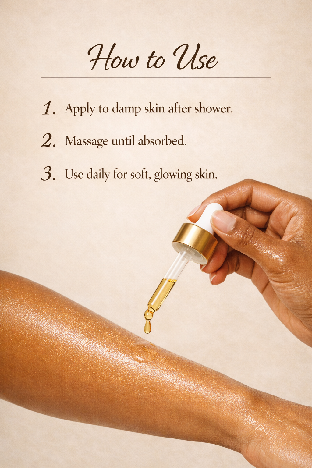 Lightweight Moisturizing Body Oil for Soft, Glowing Skin