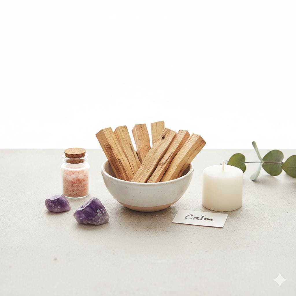 Natural Palo Santo Sticks • Energy Cleansing Incense